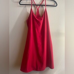 Outdoor Voices exercise dress size M in the color red